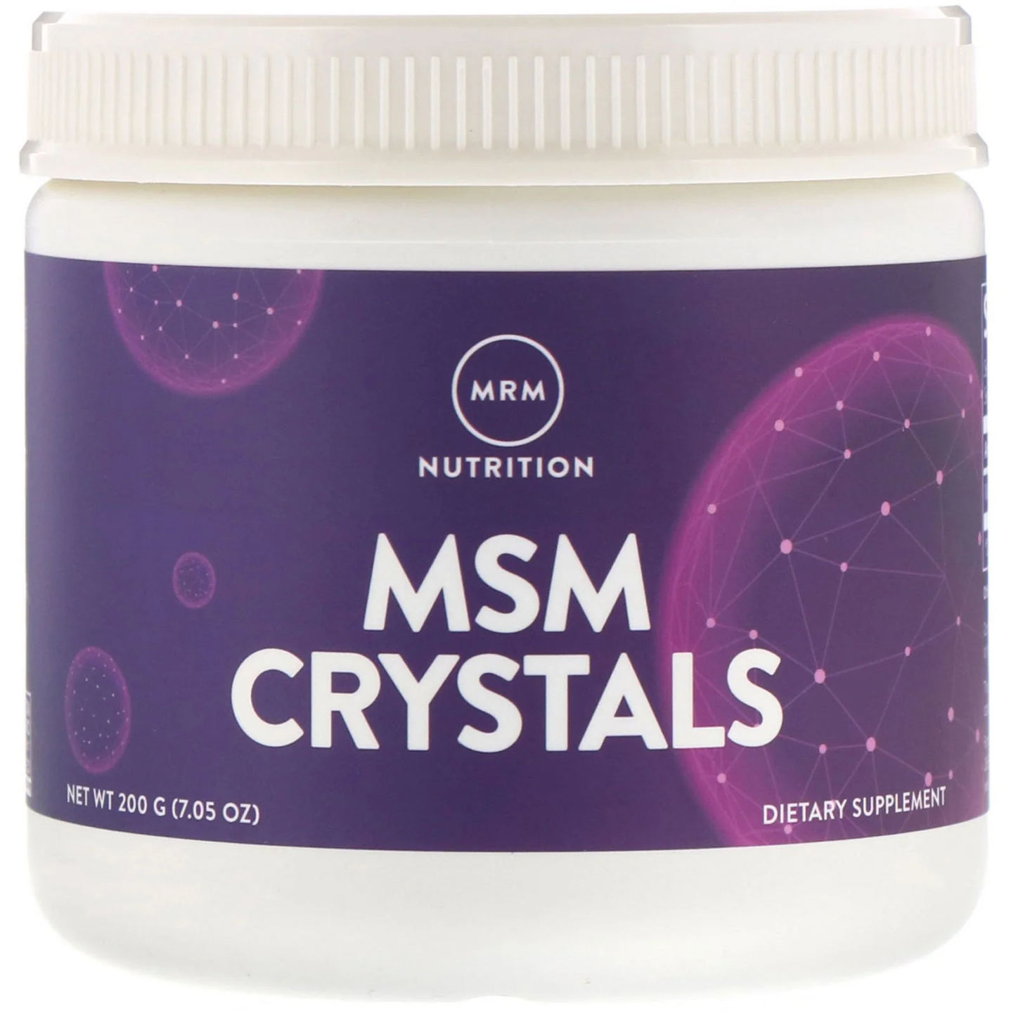 MRM MSM Crystals - 1000mg 200g