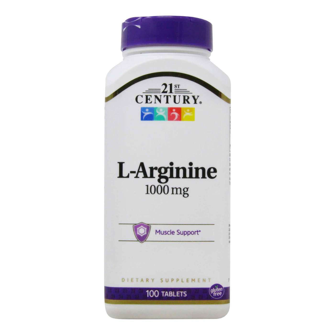 21st Century L-Arginine - 1000mg 100 Tablets