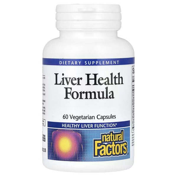 Natural Factors Liver Health Formula - 60 Veg Capsules