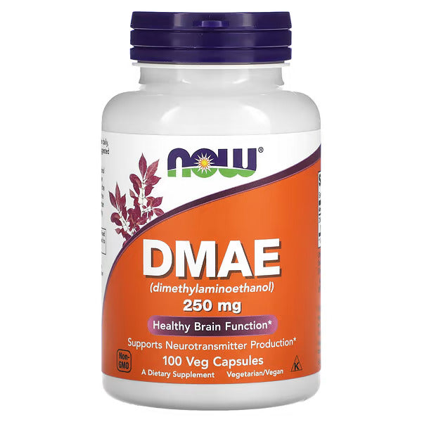 Now Foods DMAE - 250 mg 100 Veg Capsules