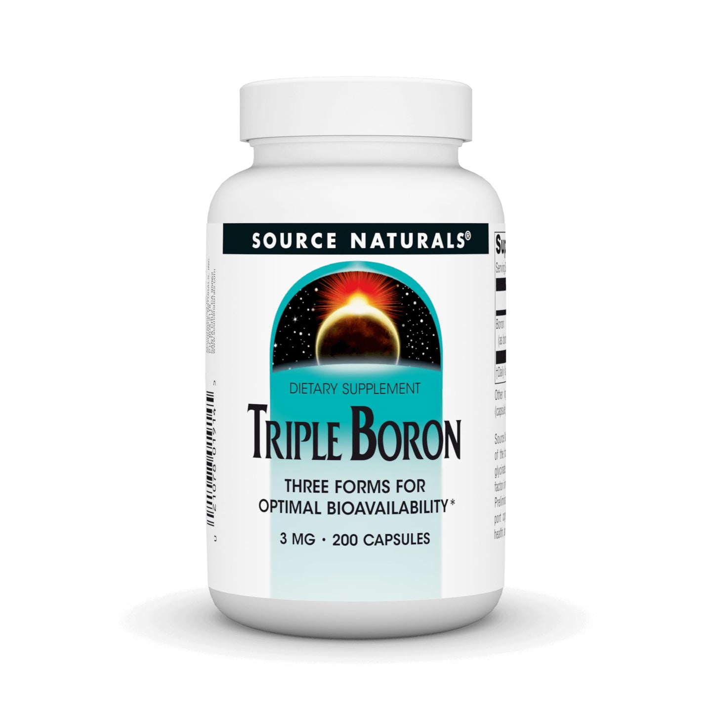 Source Naturals Triple Boron - 3mg 200 Capsules