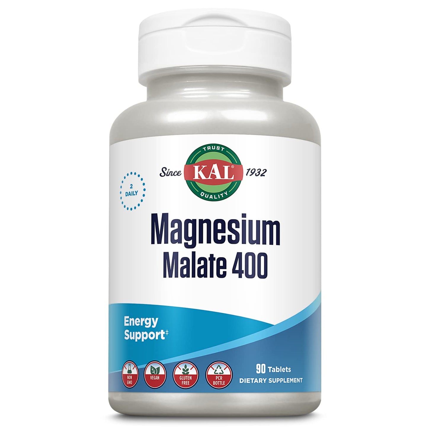 KAL Magnesium Malate 400mg - 90 Tablets