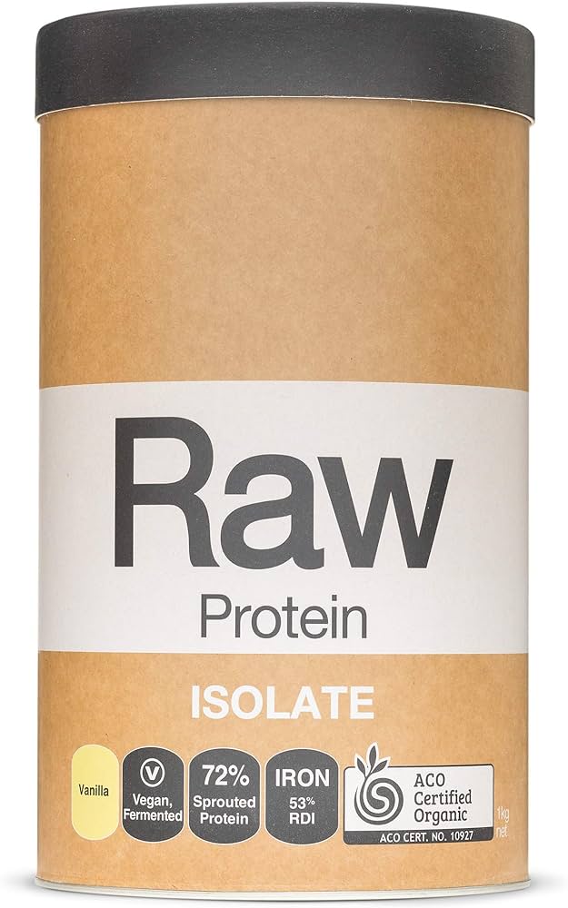 Amazonia RAW Protein Isolate - Choc Coconut/Natural/Vanilla - 500g/1kg