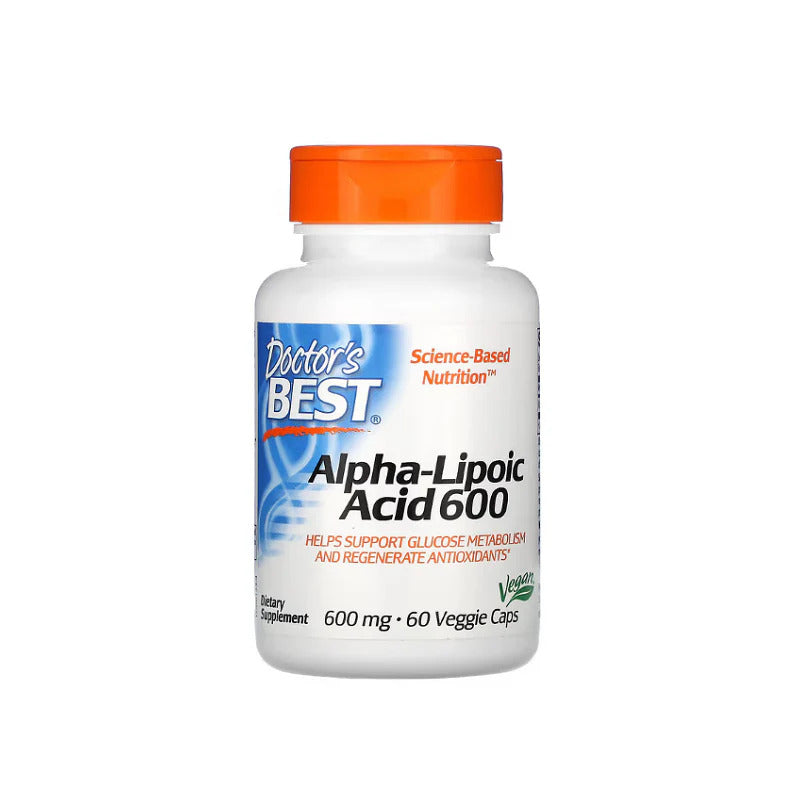 Doctors Best Alpha-Lipoic Acid - 600mg 60 Capsules