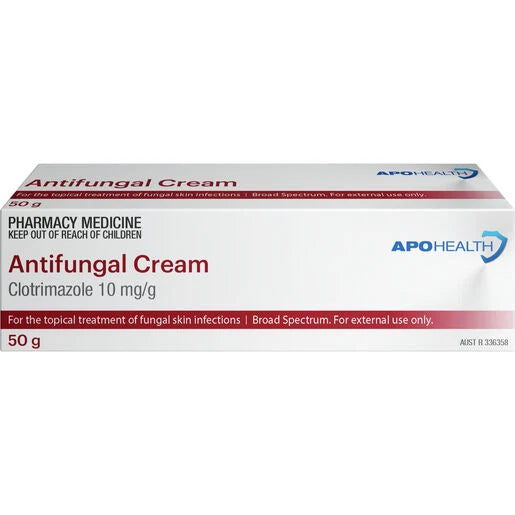 ApoHealth Anti-Fungal Cream - 50g - (Same as Canestan and Clonea)