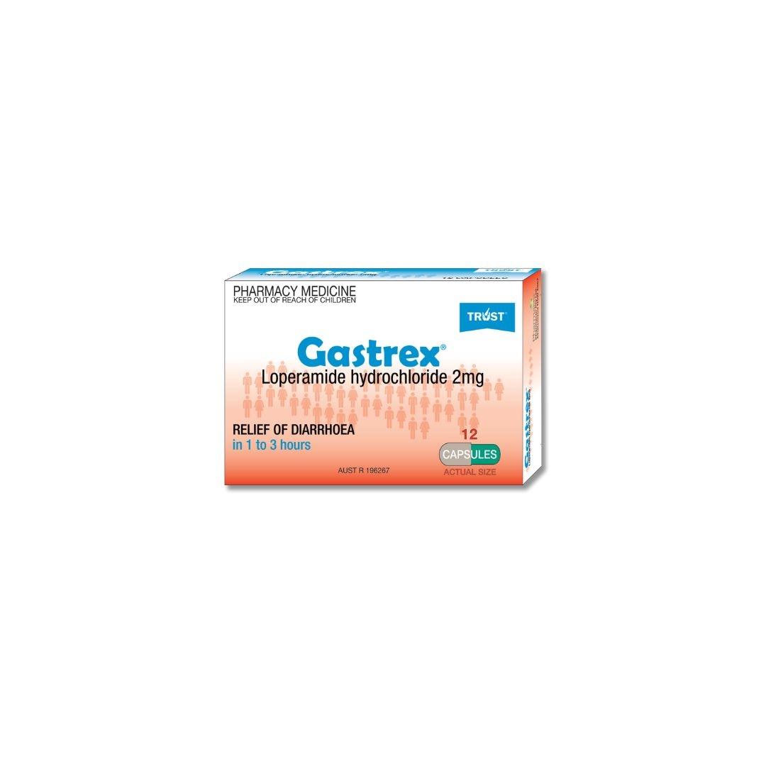 Gastrex (Loperamide Hydrochloride 2mg) - (Same as Imodium)