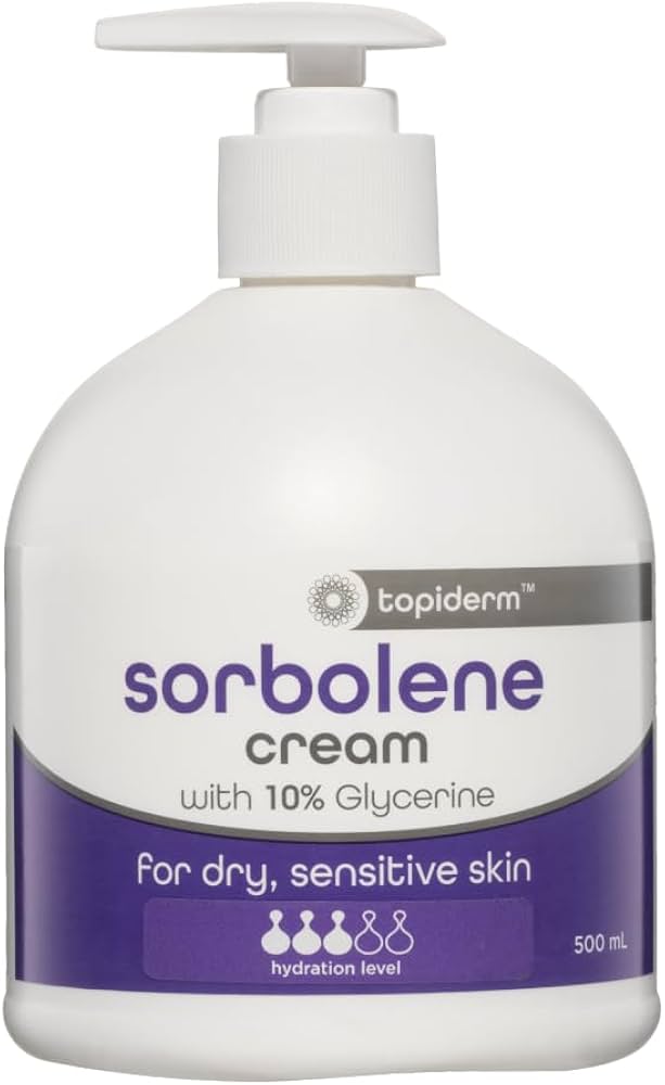 Topiderm Sorbolene Cream 10% 500ml