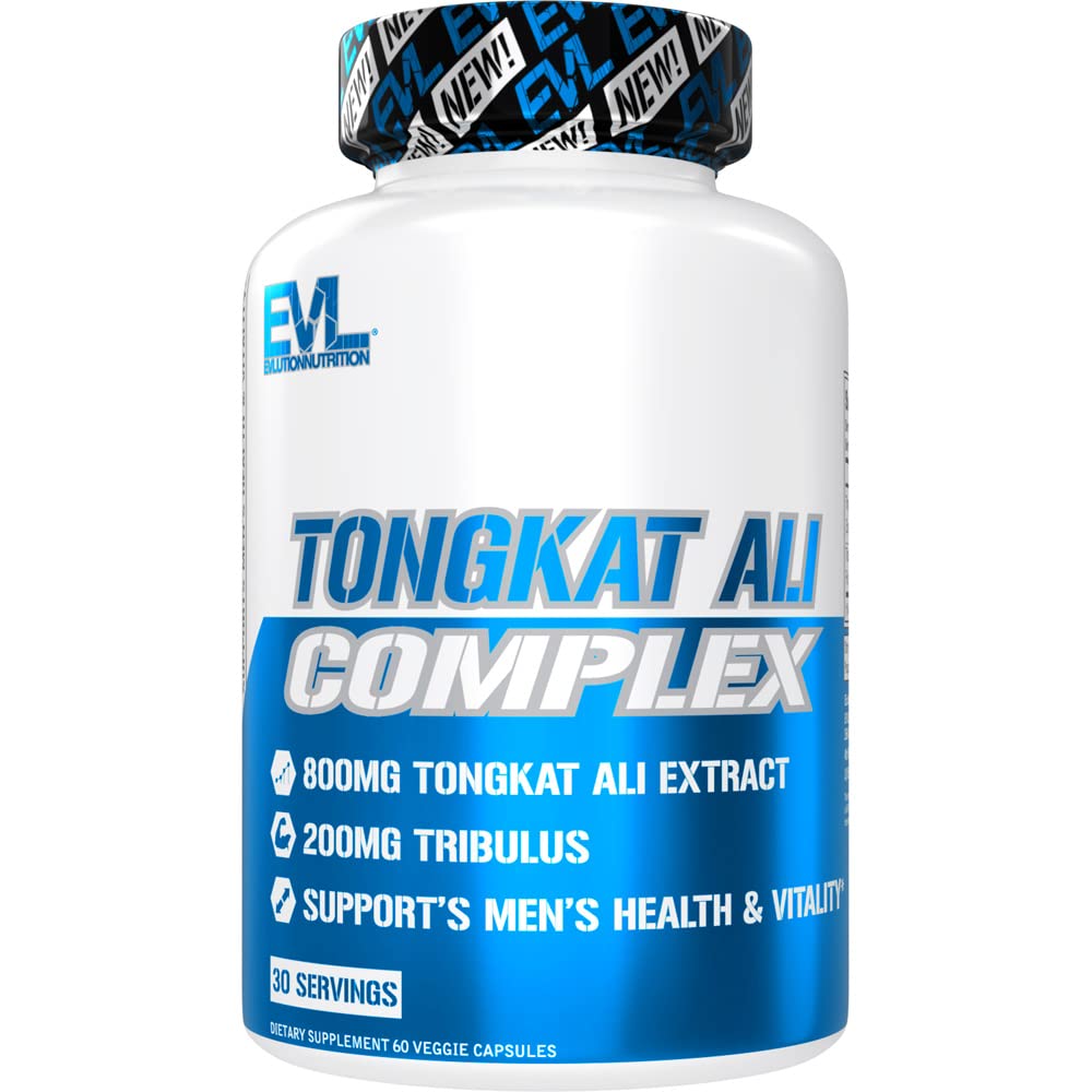 EVLution Nutrition Tongkat Longjack Complex - 400mg 60 Veg Capsules