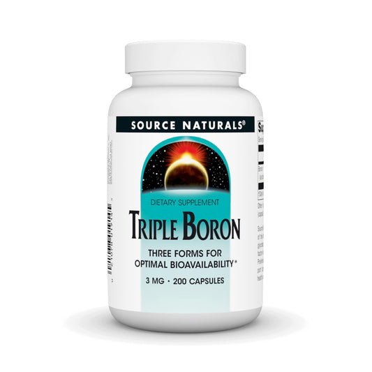 Source Naturals Triple Boron - 3mg 200 Capsules