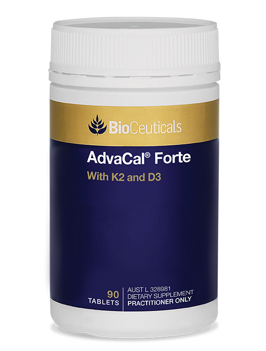 Bioceuticals AdvaCal Forte w/ Vitamin K2 & D3 - 90 Tablets