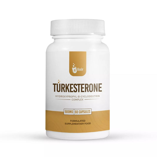 Elixir Nutrition Turkesterone 500mg  90 Capsules