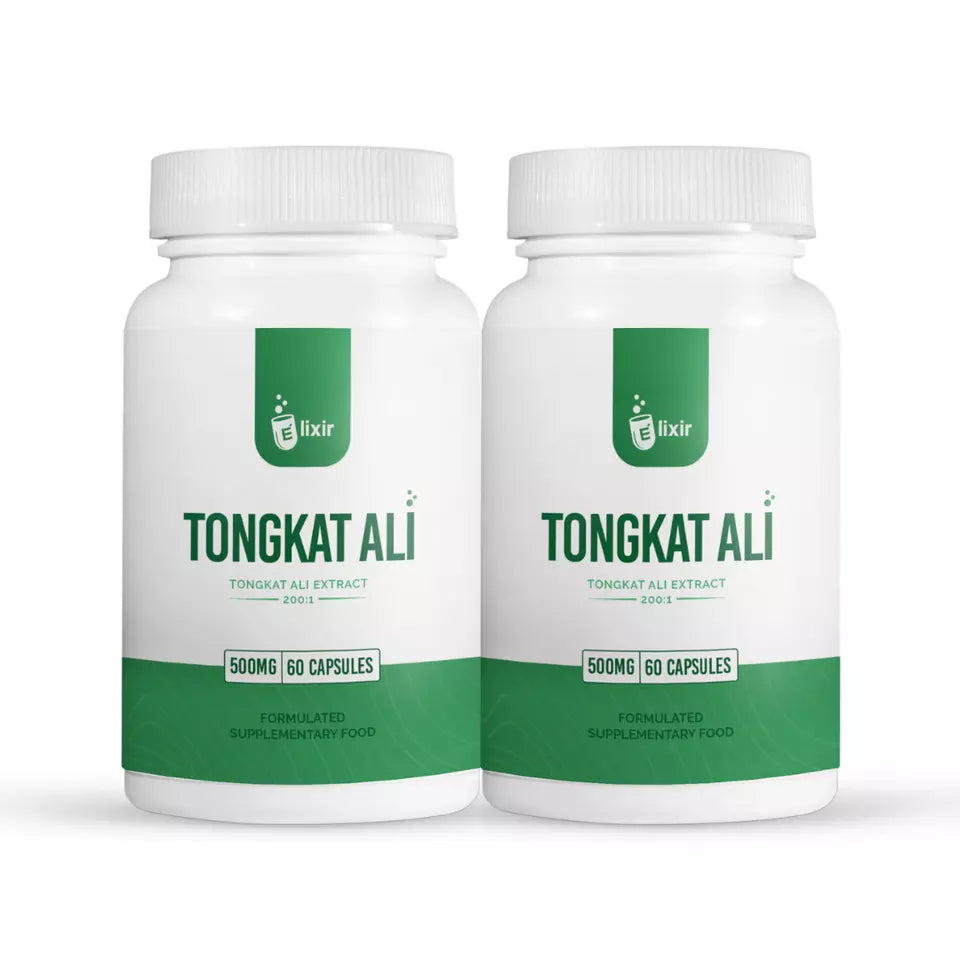 Elixir Nutrition Tongkat Ali 500mg 60 Capsules